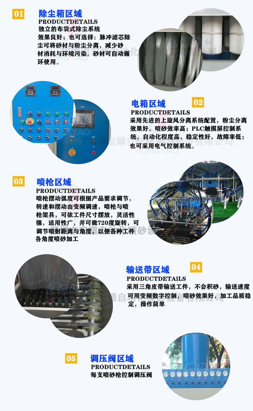 福建自動輸送式噴砂機浙江玻璃石材自動搖擺噴砂機設備